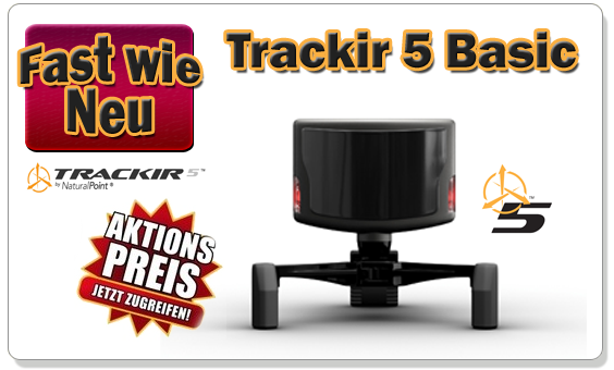Trackir 5 Gamer Komplett Set inkl. TrackClip:PRO
