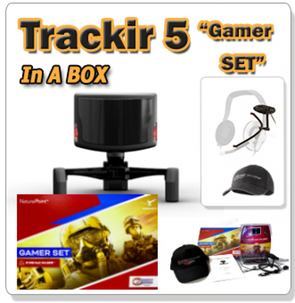 TrackIR :: Premium head tracking Shop für pc-games :: Trackir 5 und Trackir  4:PRO - TrackIR 5 Gamer Set in a BOX